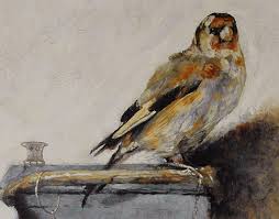 Goldfinch Painting by Carel Fabritius